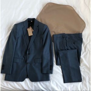 Burberry Blue Men's Suit